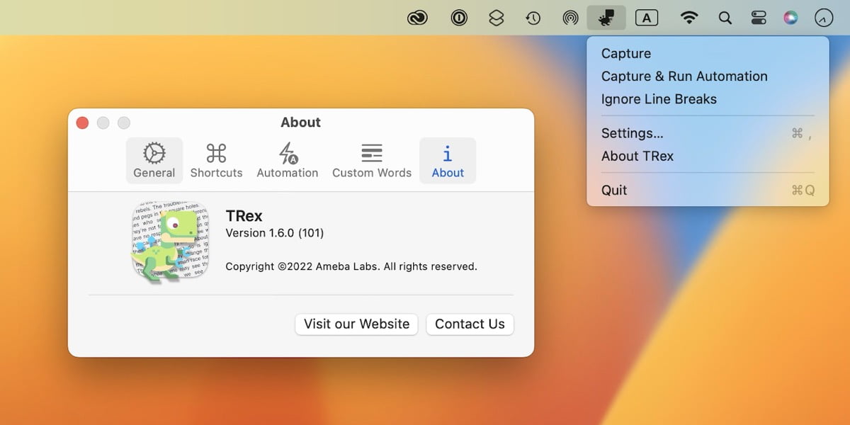 Cette app vous permet de copier n’importe quel texte qui apparaît sur l’écran de votre Mac