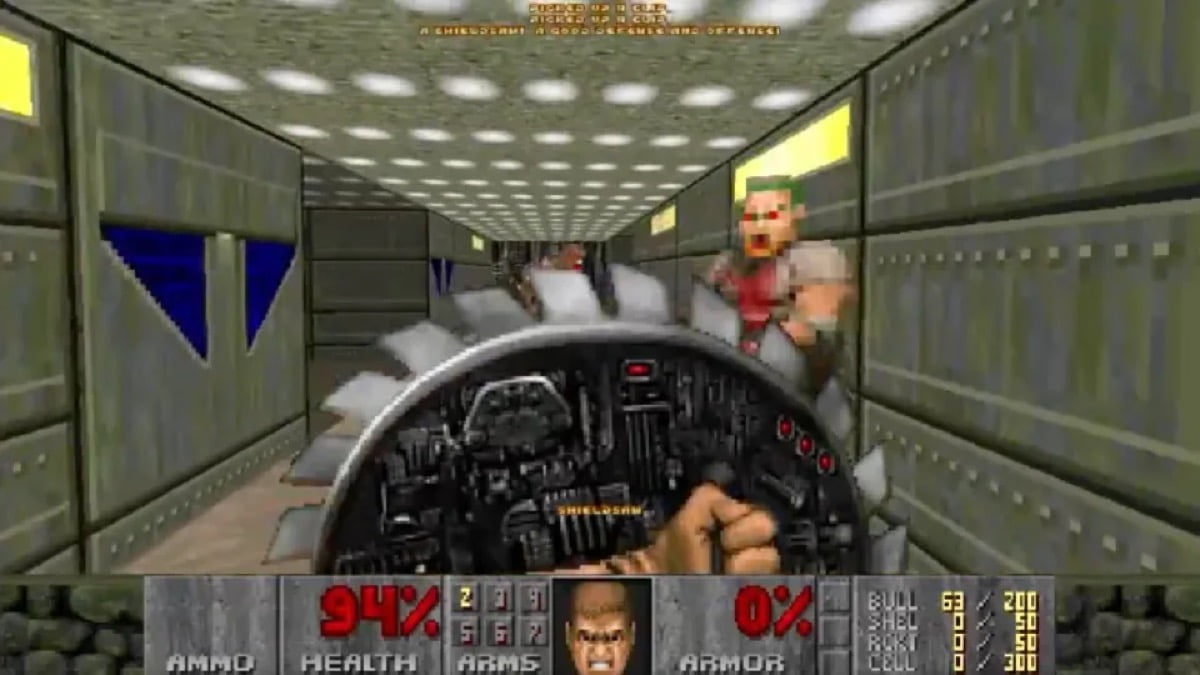 Un modder intègre le redoutable bouclier-scie de “Doom: Dark Ages” dans le Doom original